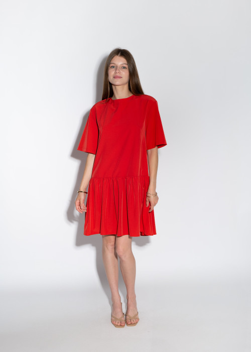 Красное платье мини итальянского бренда Imperial