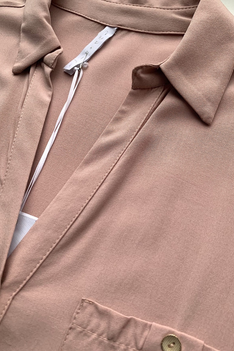 Блуза из вискозы цвет антична роза Imperial