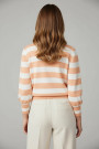 Нежный джемпер в полоску пастельных оттенков Dixie