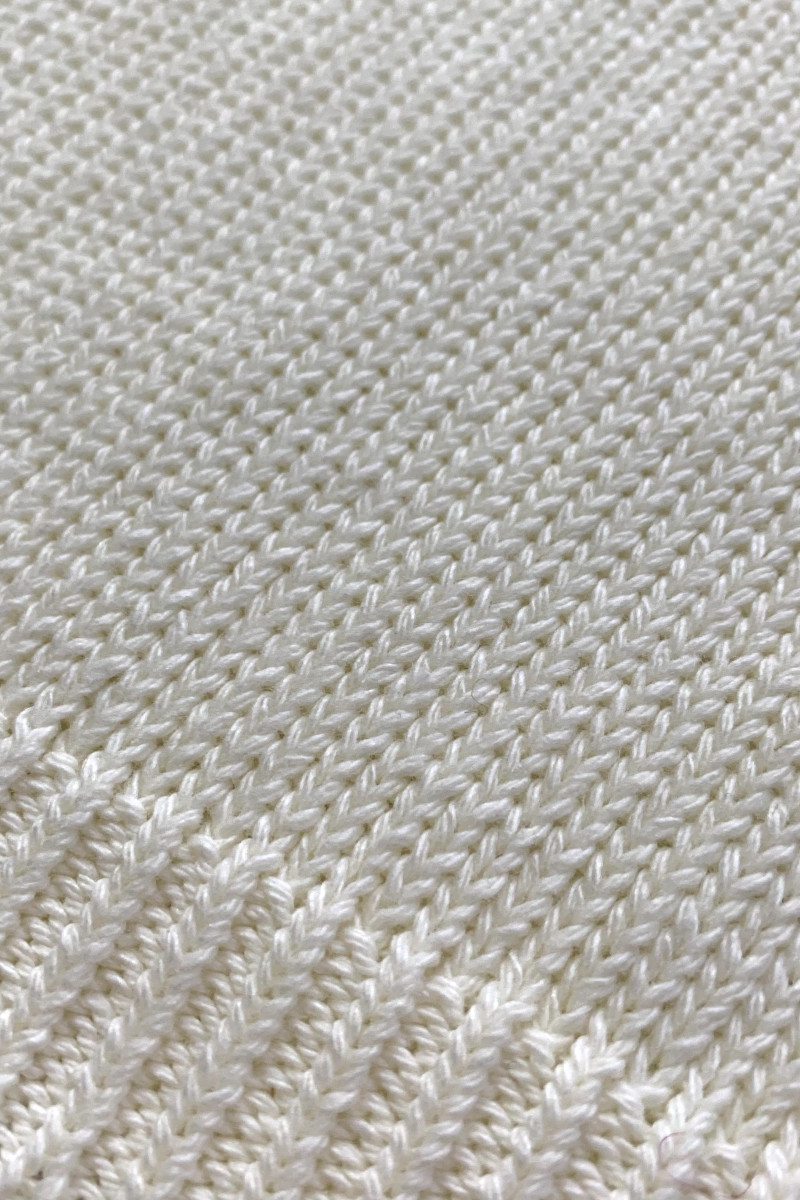 Хлопковый джемпер в кремовом оттенке Dixie