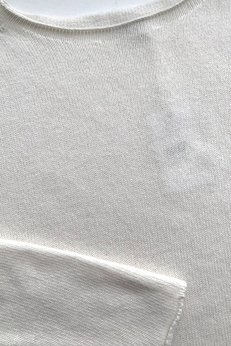 Молочный джемпер из ламы, кашемира и вискозы Motel