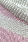 Хлопковый джемпер в розово‑молочную полоску No-Na