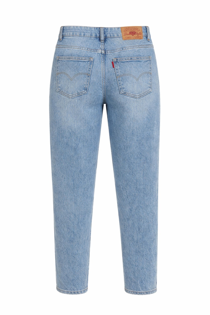 Светло‑голубые джинсы прямого кроя Dixie