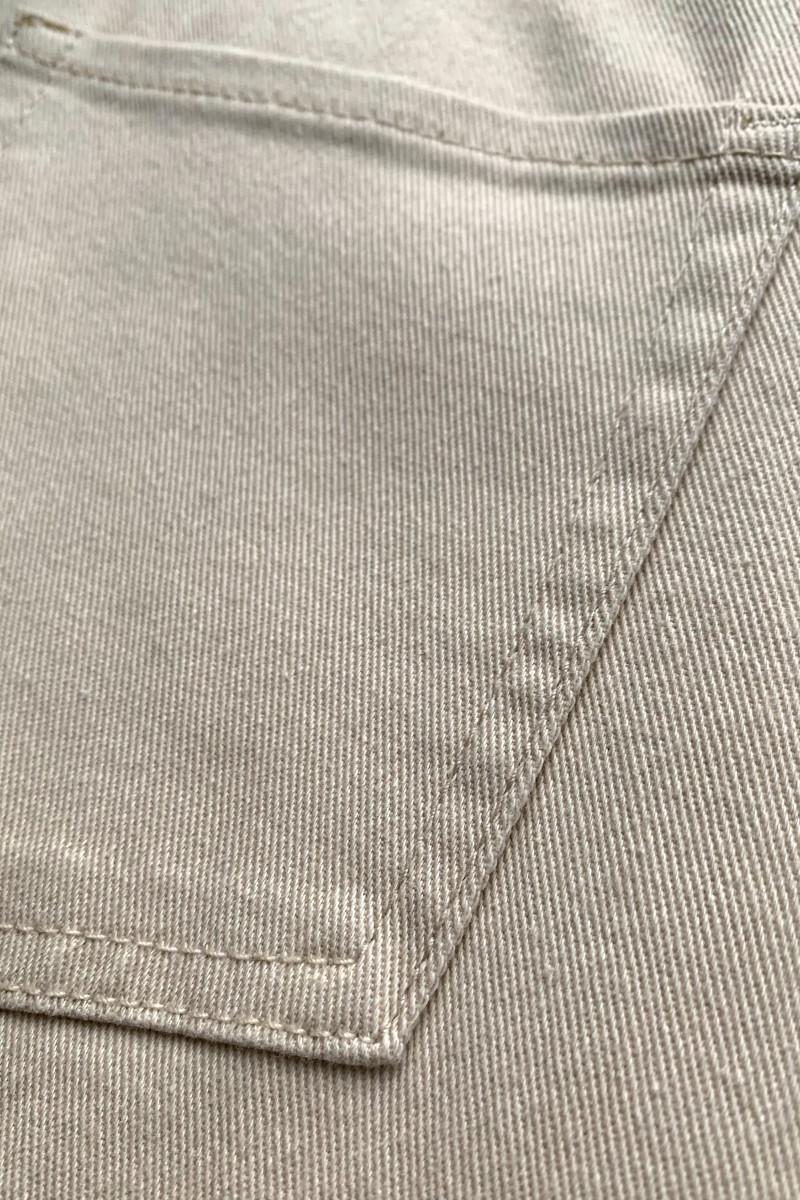 Бежевые джинсы прямого кроя с комфортной посадкой Dixie