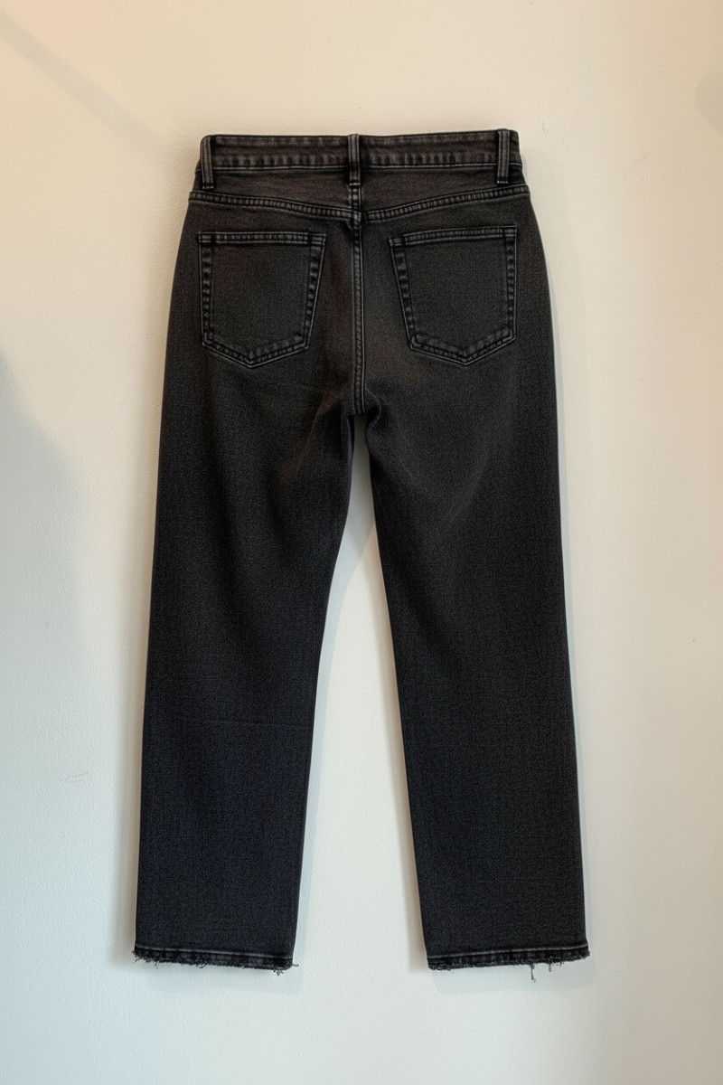 Чёрные джинсы с карманами и удобной посадкой Dixie