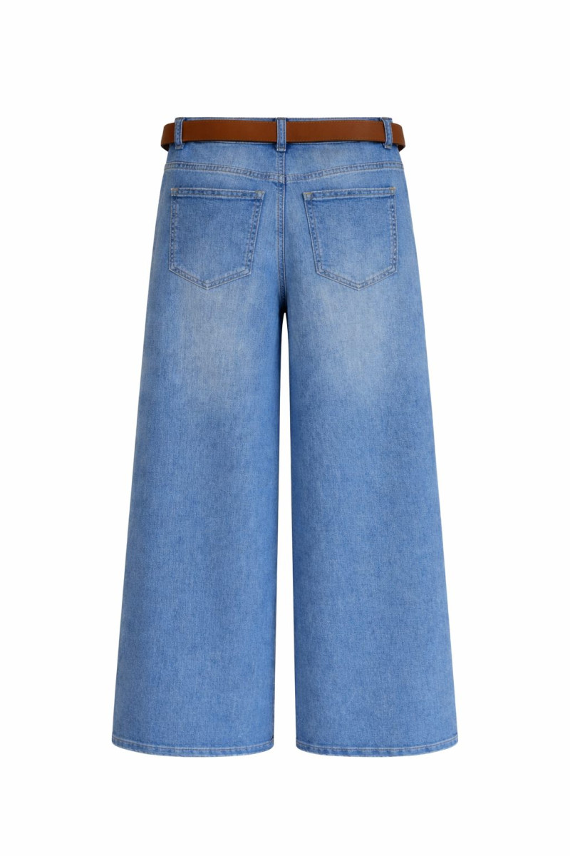 Широкие джинсы с ремнём в комплекте Joleen