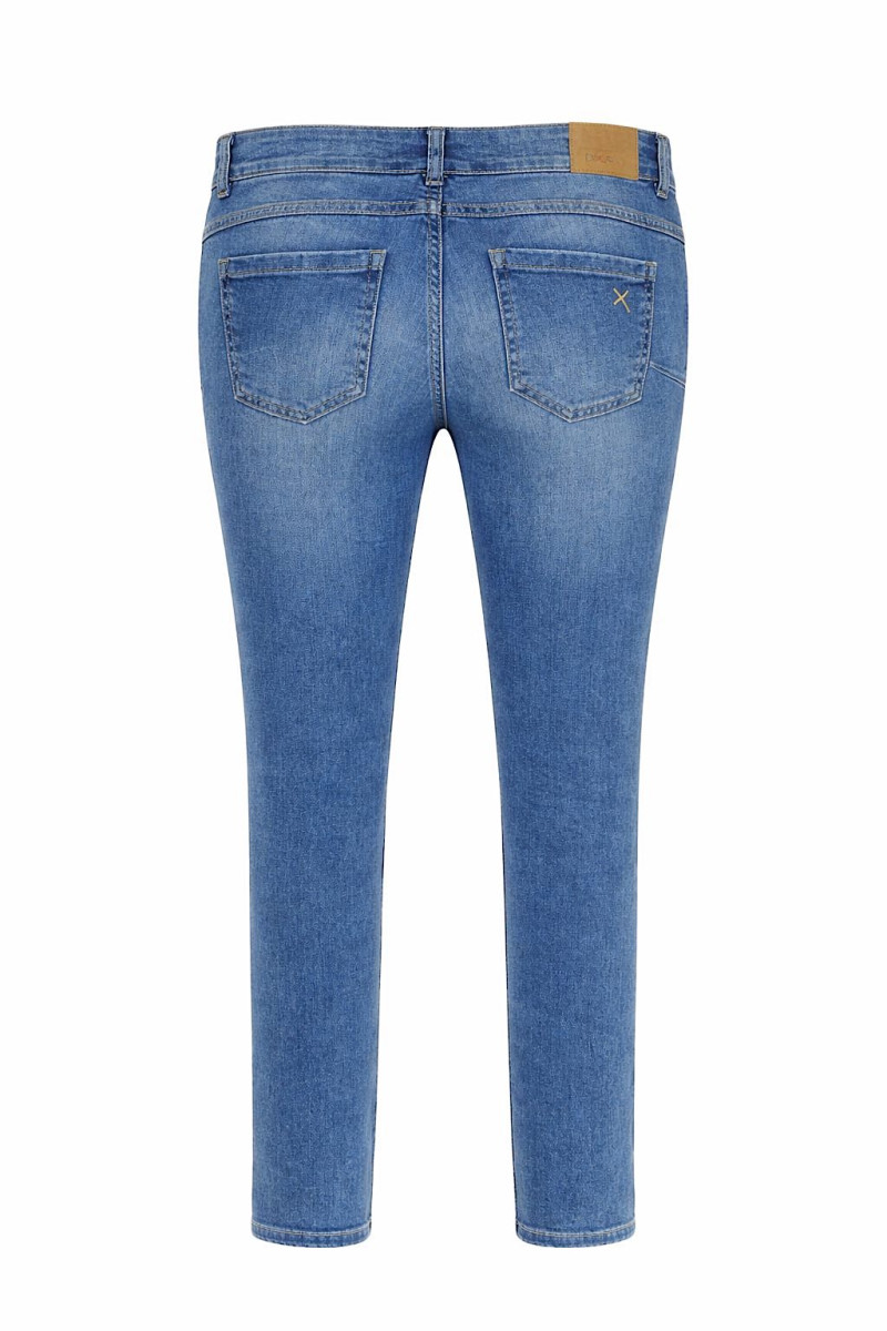 Светло‑голубые джинсы slim fit Dixie