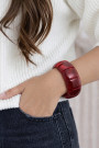 Стильный браслет винного цвета Motel