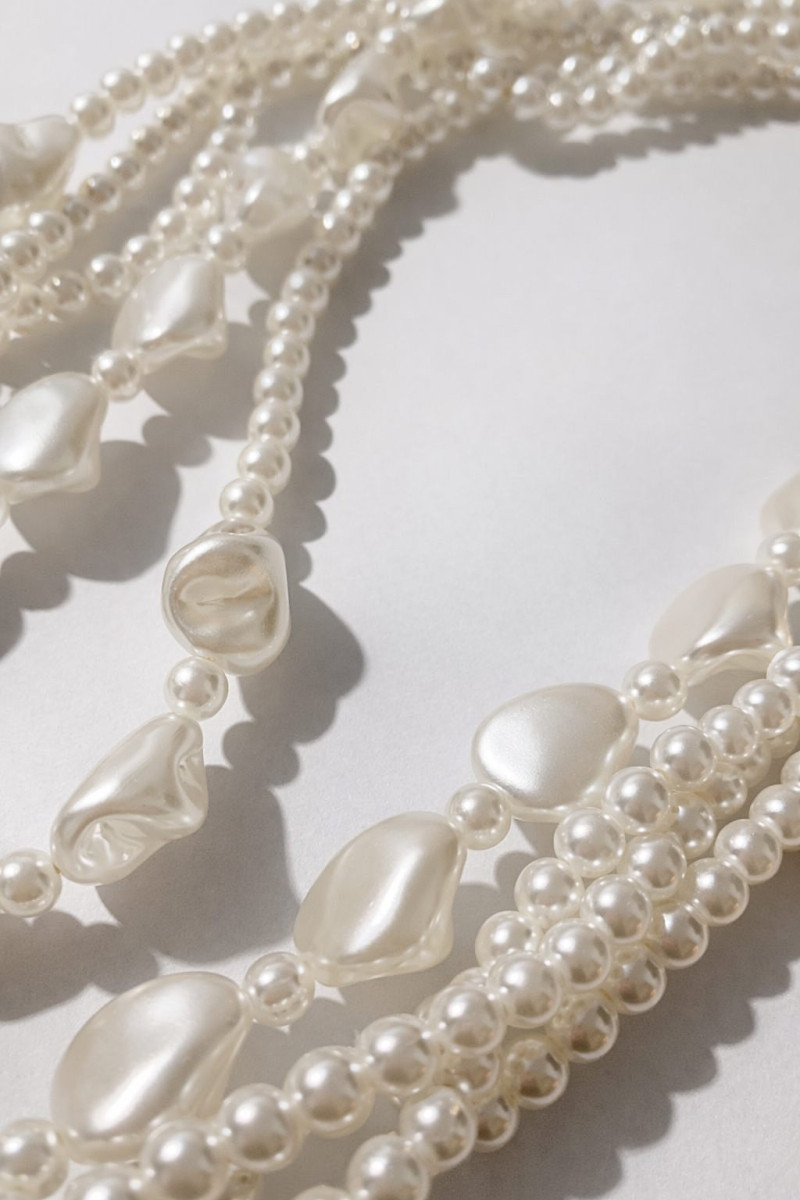 Многослойное жемчужное ожерелье Motel