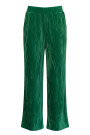 Зелёные вельветовые брюки с эластичным поясом Joleen