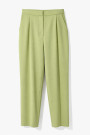 Элегантные брюки фисташкового оттенка из вискозы Dixie