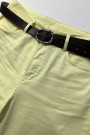 Жёлтые хлопковые брюки с карманами Dixie