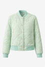 Стёганый бомбер лайкового цвета Dixie 