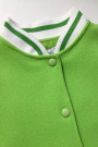 Зелёный бомбер в varsity‑стиле Joleen
