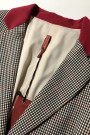 Пиджак в клетку с красными акцентами Imperial