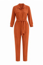 Комбинезон из вискозы в терракотовом оттенке Imperial