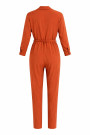 Комбинезон из вискозы в терракотовом оттенке Imperial