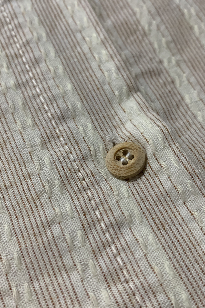 Хлопковый костюм в светлом оттенке (рубашка и шорты) Dixie