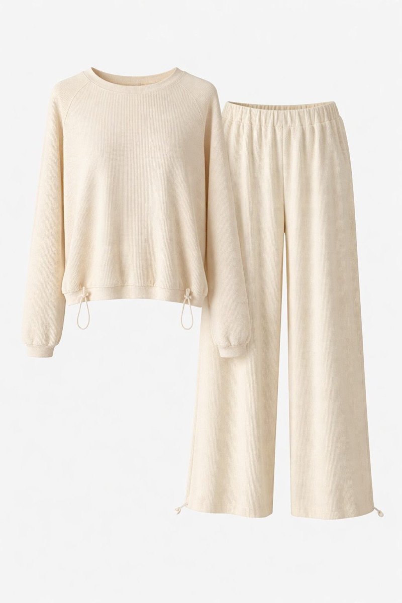 Костюм спорт-шик из премиального итальянского хлопка No-Na