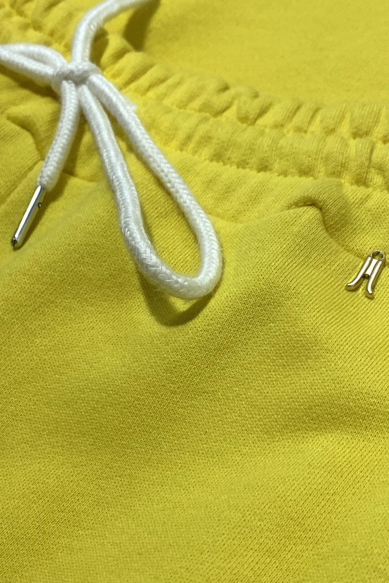 Хлопковый костюм в ярко‑жёлтом оттенке Joleen