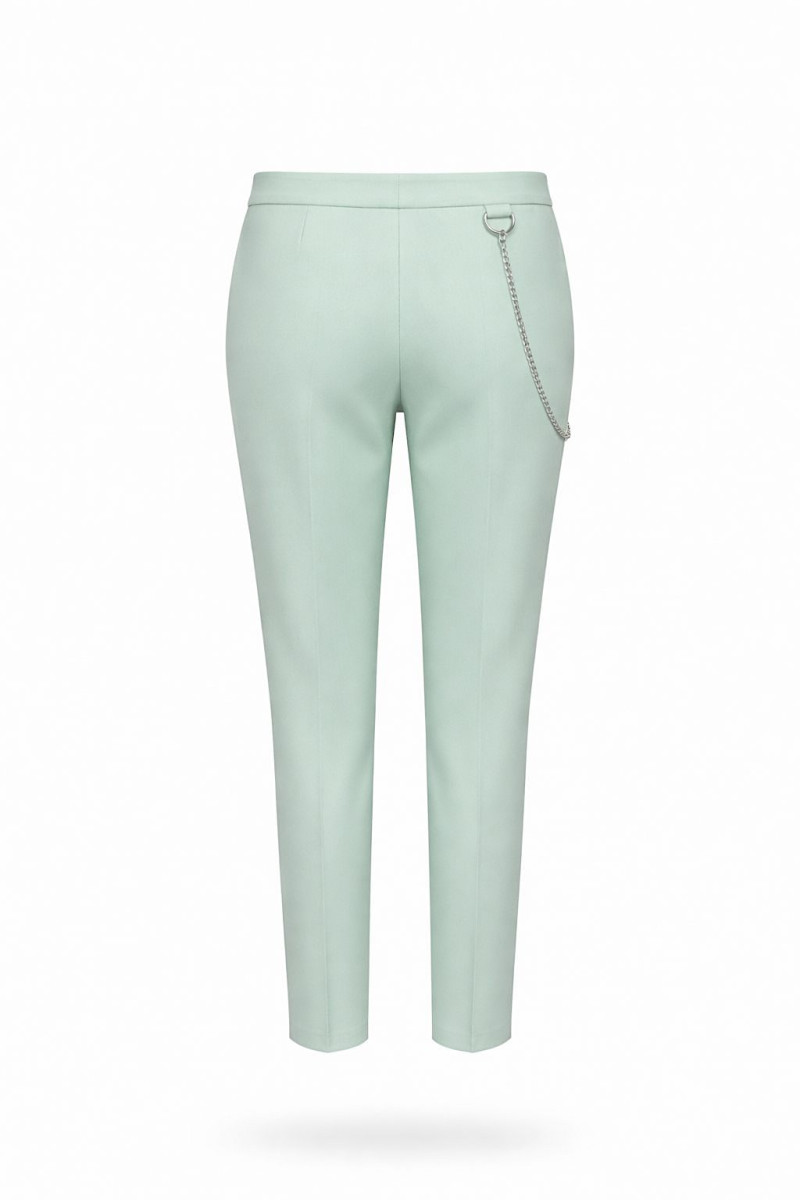 Костюм в мятном оттенке с приталенным жакетом Live