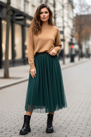 Фатиновая юбка длины миди итальянского бренда Dixie