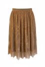 Юбка длины миди с кружевом итальянского бренда Rinascimento