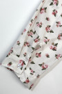 Сорочка з бавовни з квітковим принтом у молочному відтінку Dixie