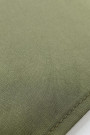 Платье миди из вискозы в оливковом оттенке с декоративной отделкой Rinascimento