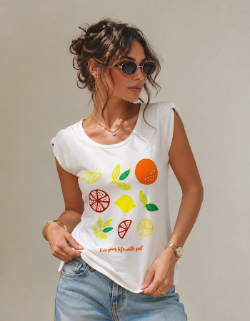 Бавовняна футболка Citrus Vicolo