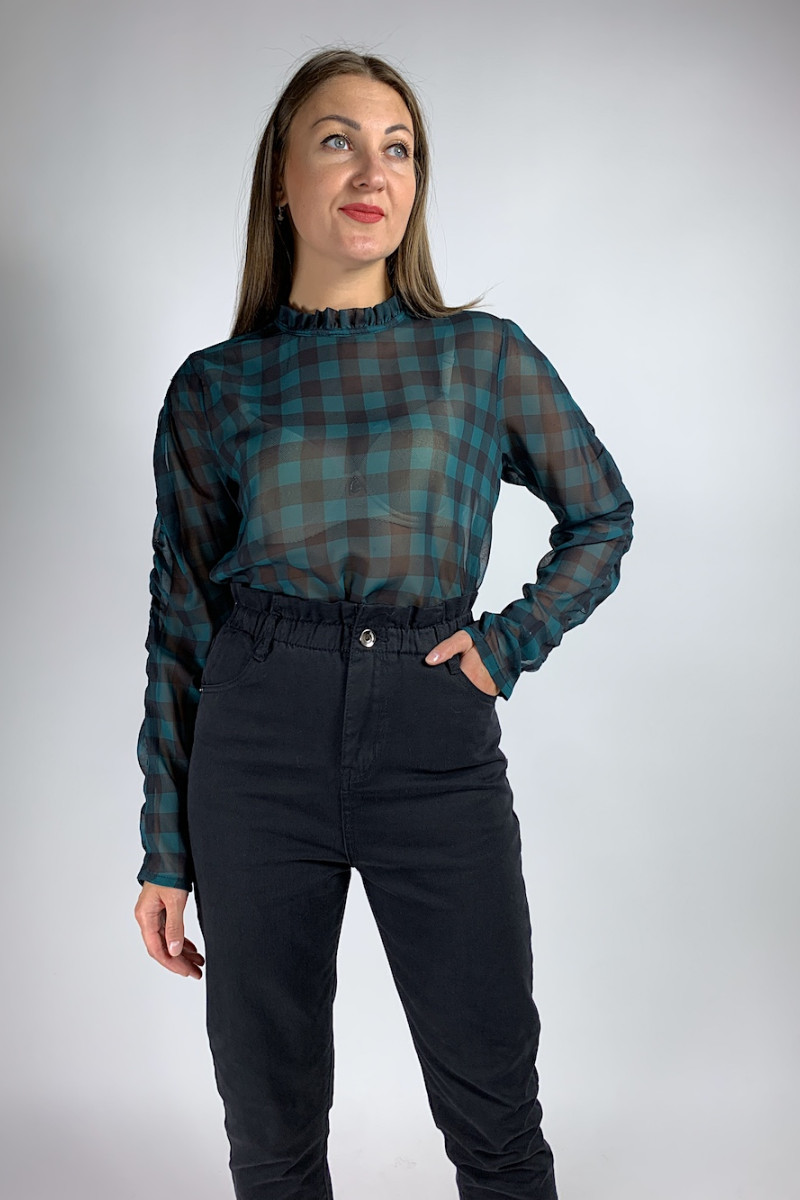 Блуза под горло итальянского бренда Imperial