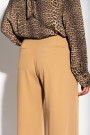 Брюки палаццо цвет бежевый итальянского бренда Dixie.