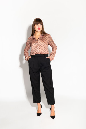 Чёрные брюки с карманами итальянского бренда Imperial Чёрные брюки с карманами итальянского бренда Imperial