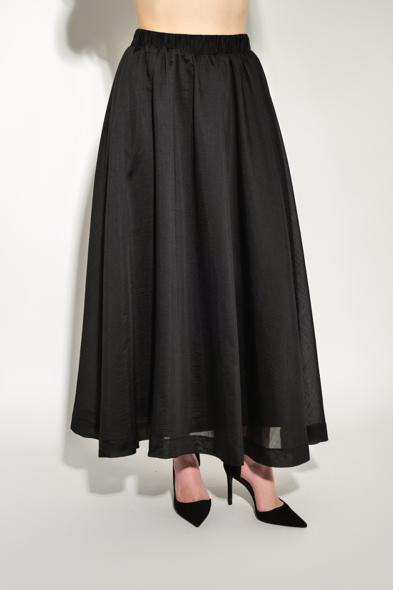  Чёрная юбка макси итальянского бренда Dixie