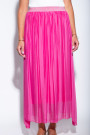 Длинная шёлковая юбка цвет фуксия итальянского бренда Joie Clair