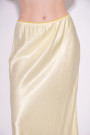 Вискозная жёлтая юбка длины макси итальянского бренда Motel