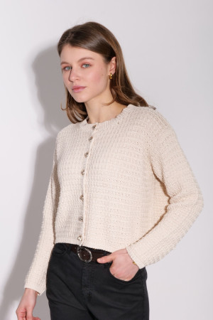 Джемпер  в стиле Шанель итальянского бренда No-Na