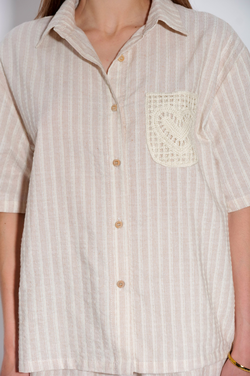 Летний хлопковый костюм итальянского бренда Dixie