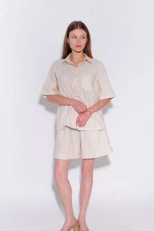 Летний хлопковый костюм итальянского бренда Dixie