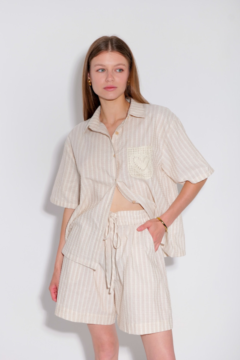 Летний хлопковый костюм итальянского бренда Dixie