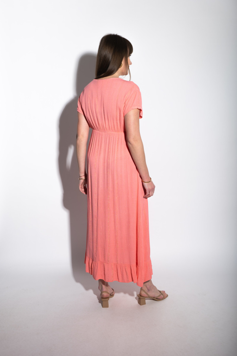 Нежное макси платье из вискозы итальянского бренда  No-Na