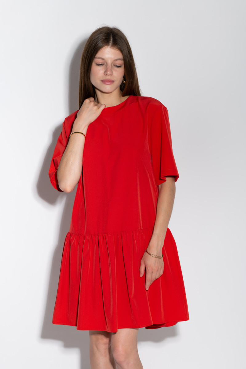 Красное платье мини итальянского бренда Imperial