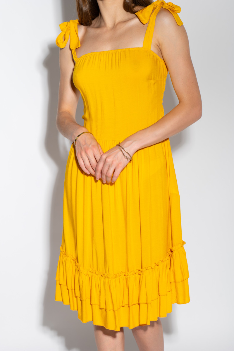 Тонкое летнее легкое вискозное платье итальянского бренда Rinascimento