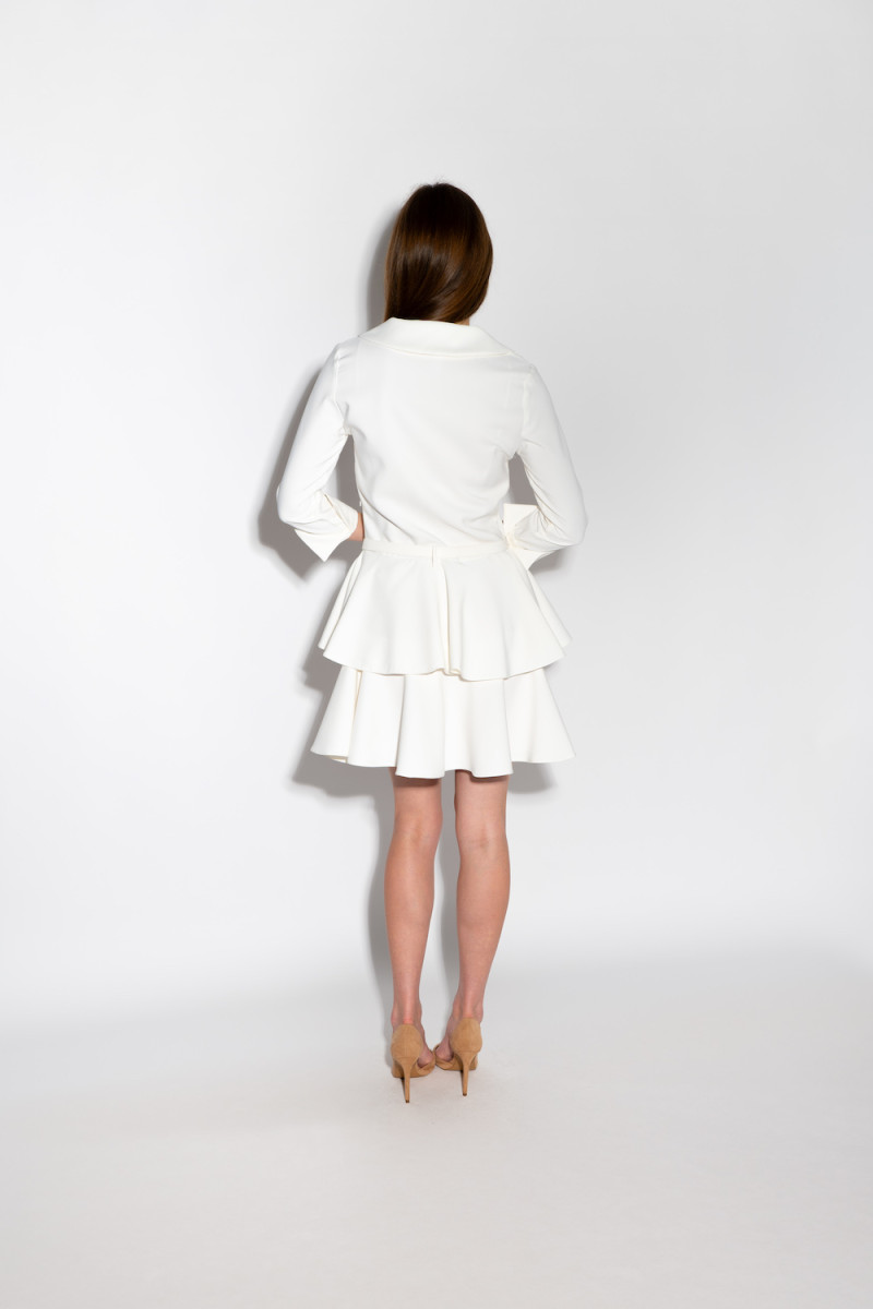 Белое платье итальянского бренда Imperial