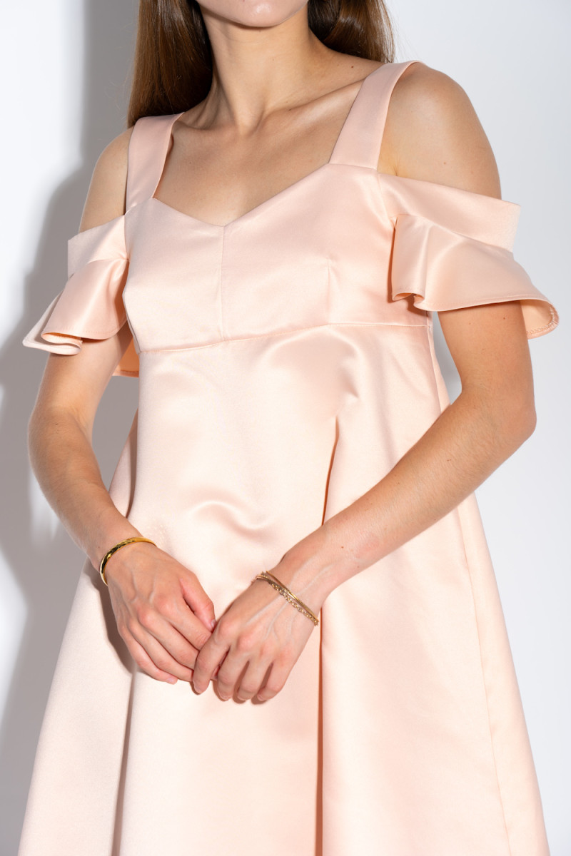 Короткое платье нежного цвета итальянского бренда Imperial