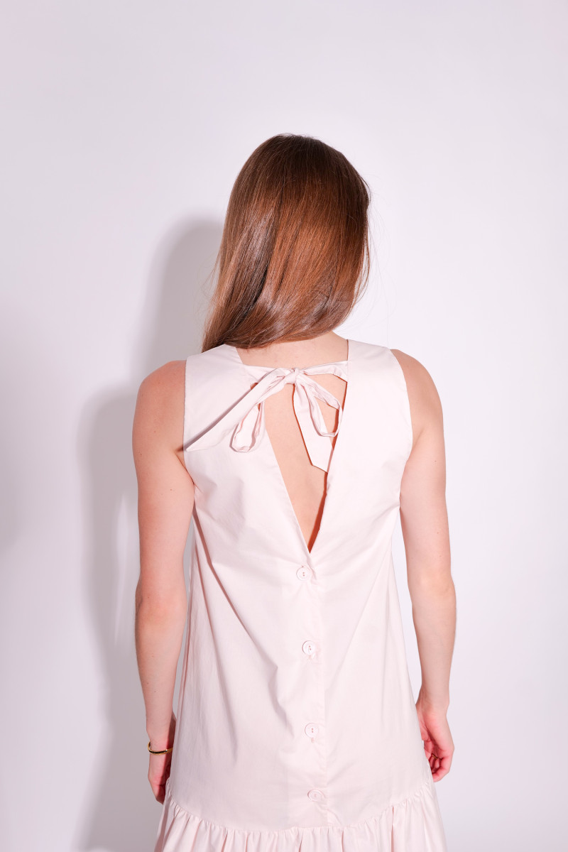 Тонкое хлопковое платье А-силуэта итальянского бренда Imperial