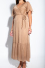 Бежевое платье итальянского бренда Joleen