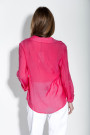 Лёгкая рубашка яркого розового цвета итальянского бренда No-Na