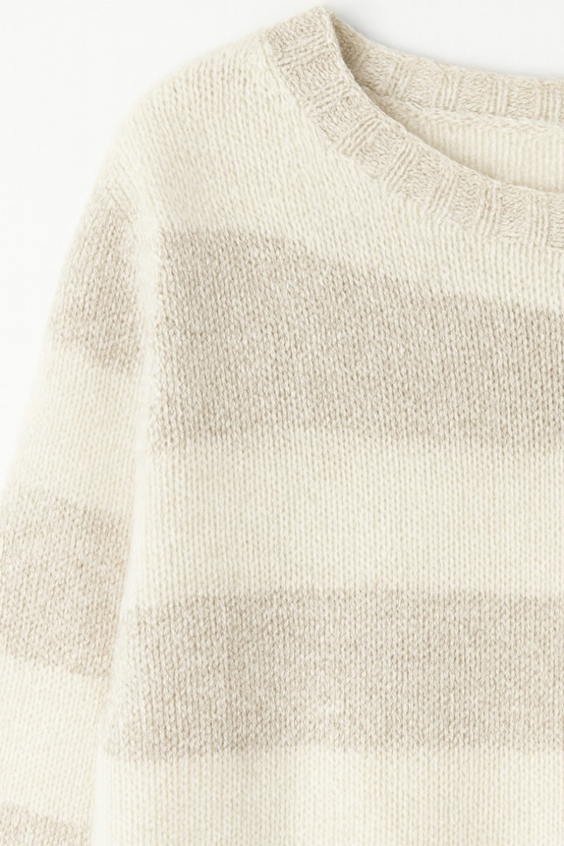 Свитер в полоску с кашемиром и шерстью итальянского бренда Motel