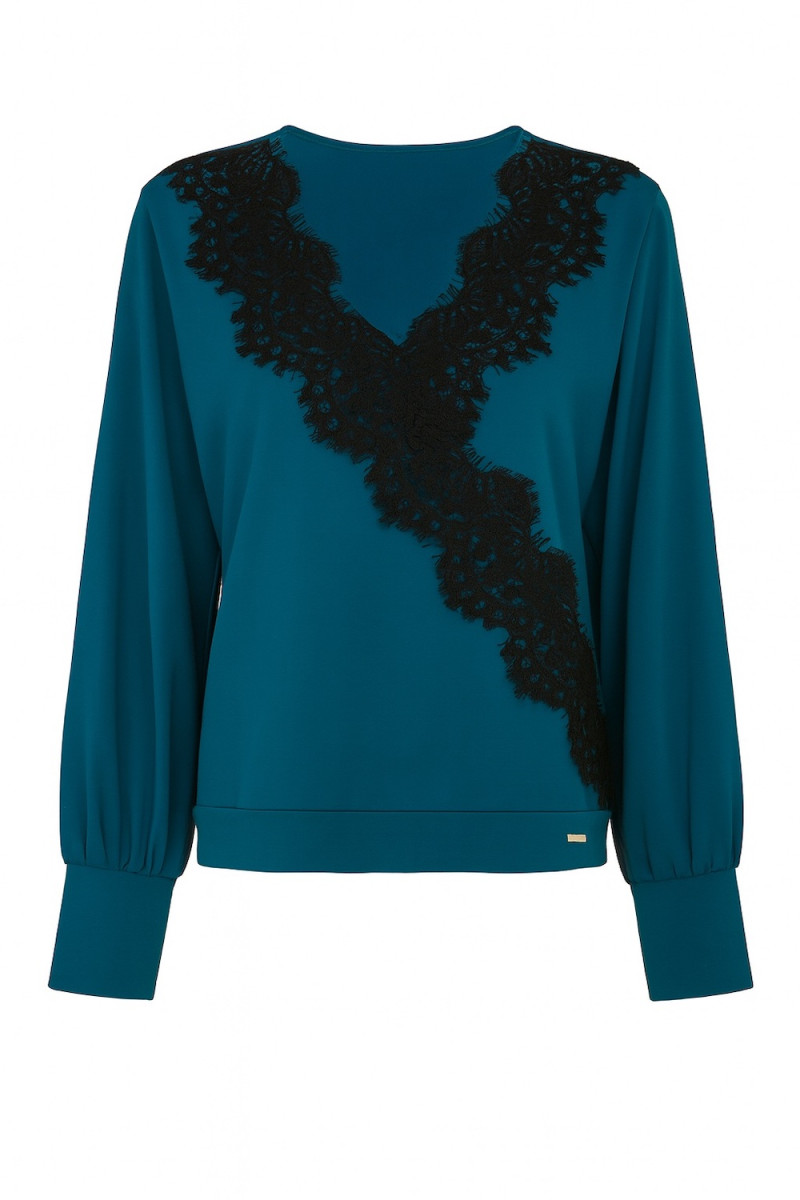 Кофта бирюзового цвета итальянского бренда Rinascimento